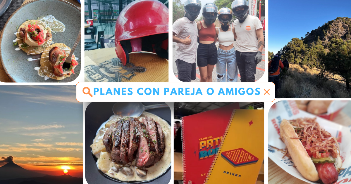 Descarga la guia de Lugares para disfrutar con tu pareja o amigos