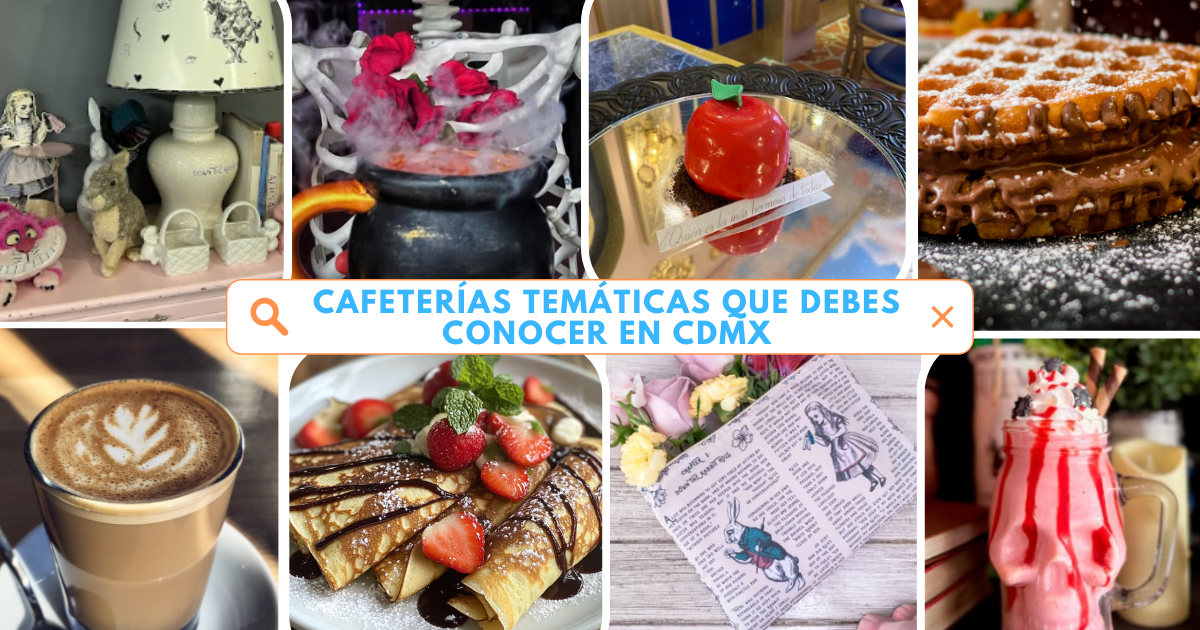 Descarga la guia de Cafeterías temáticas imperdibles en CDMX